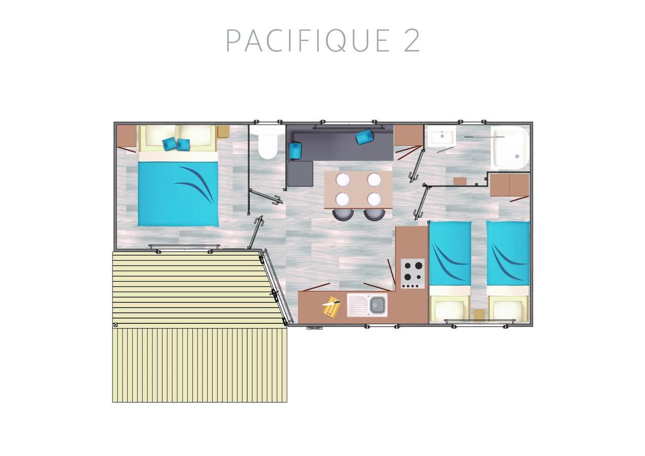 Camping Le Panoramic Hotel Binic Ngoại thất bức ảnh